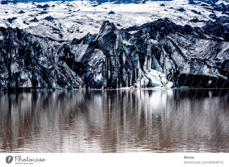 2021 08 18 Solheimajokull glacier 2 ice landscape travel iceland nature mountain snow water natural scenery rock arctic cold view sunset mountains surface
