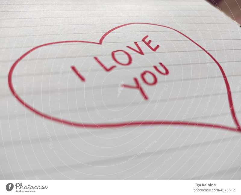 Drawn heart with text I love you written Heart Heart-shaped Valentine's Day Red heart-shaped Love Symbols and metaphors Declaration of love Display of affection