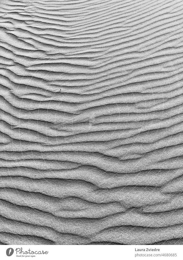 Wind does magic to the sand Sand windy Sandy beach sandy nature sand waves Pattern patterns patterns in nature Exterior shot background ecology