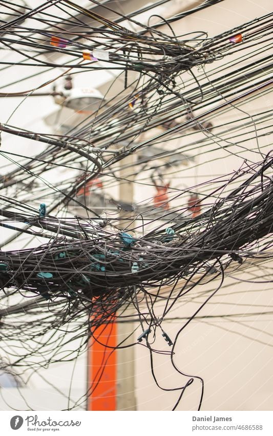 Power Line Mass Confusion Power lines Electricity electricity cable electricity line power cable power supply electricity supply cross wires Cable