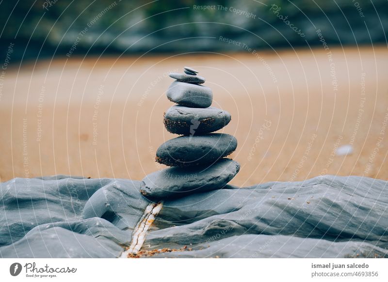 stone balancing in the beach balancing act rocks sand coast Meditation mindfulness tranquillity serenity Nature Small relax balance Relaxation