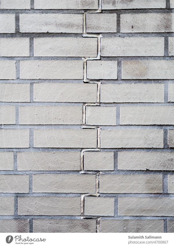 neatly patched wall Abstract Line Natural material Stone stones brick bricks Wall (barrier) Pattern texture background stonewalled mended Repaired Puzzle