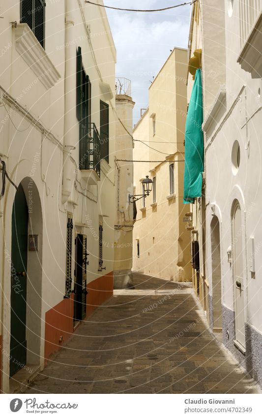 Gallipoli, historic city in Salento, Apulia, Italy lecce province street old vacation