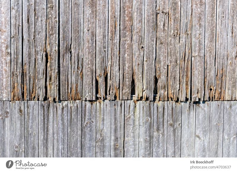 split old wooden wall texture Authentic Rustic Wood grain Patina Wooden wall Old naturally Tracks Stripe nostalgically vintage background Retro Past Facade