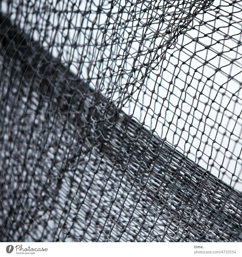 Stories from the fence (118) Net overlap Fence Protection Border Safety Barrier Bans semi-transparent meshes close-knit