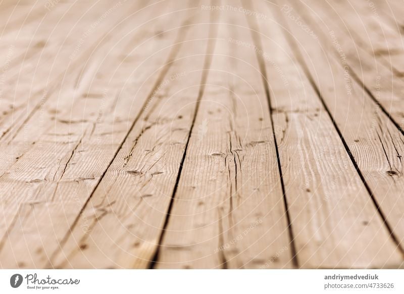 Wood plank brown texture background. Wood texture, Wood plank grain background, Striped wood table Close Up, Old table abo floor, Brown planks wooden old timber