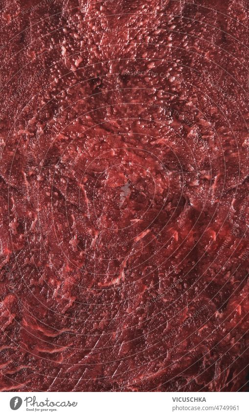 Texture of raw beef meat. Close up. texture close up butcher background top view beef steak butcher meat flesh food gourmet red texture background uncooked zoom