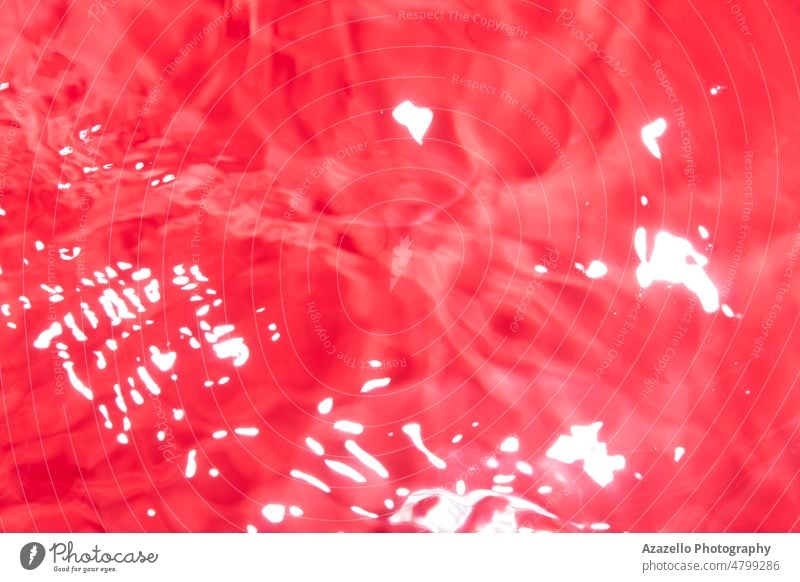 Red abstract background in blur. Blurry liquid surface in vivid red. abstract art backdrop blood bubble chaos chaotic close up color colorful creativity crimson