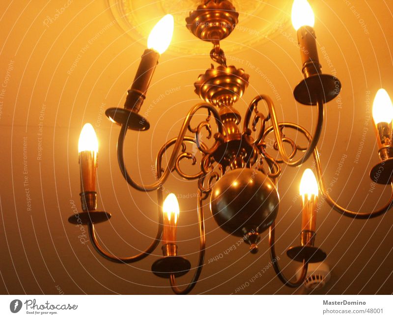 chandelier Chandelier Lamp Electricity Light Lighting Hang Lifestyle Furniture Candle Round Curved Rod Warped Interior shot Light (Natural Phenomenon) Blanket