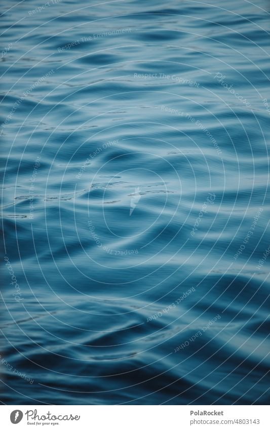 #A0# Water surface Surface of water Water reflection Watercolor ocean oceanic Blue Waves Undulation Wave action wave Ocean Swell Sea water