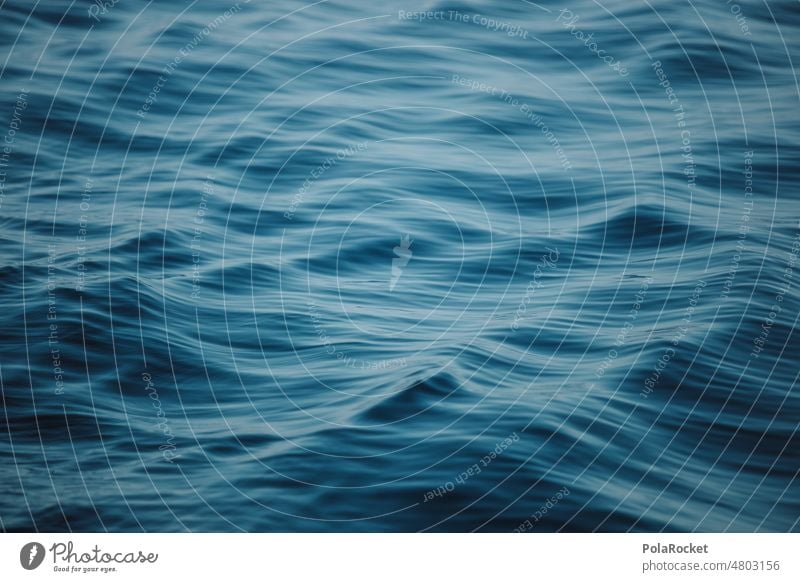 #A0# Water surface Surface of water Water reflection Watercolor ocean oceanic Blue Waves Undulation Wave action wave Ocean Swell Sea water Soft