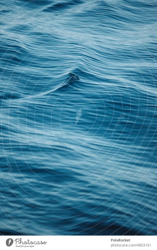 #A0# Water surface Surface of water Water reflection Watercolor ocean oceanic Blue Waves Undulation Wave action wave Ocean Swell Sea water