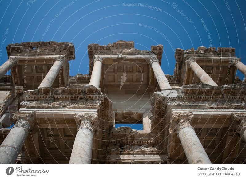 Ruins of the Library of Celsus in Ephesus ruins history ephesus landmark archeology antique monument turkey ancient architecture
asia efes culture temple travel
