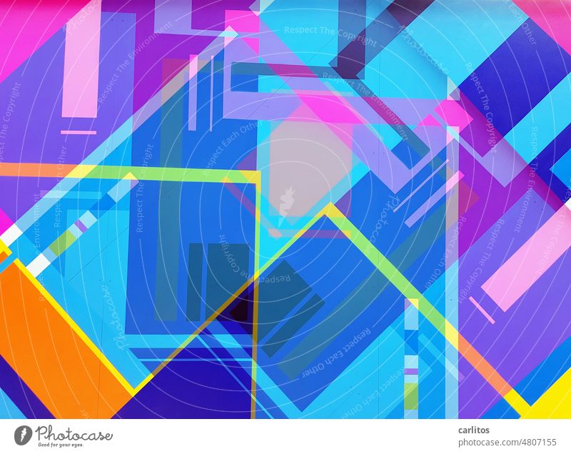 everything so beautifully colorful here variegated colored Blue Yellow Orange pink Green purple surface Pattern Overlay Colour graphic angles Rotation Triangle