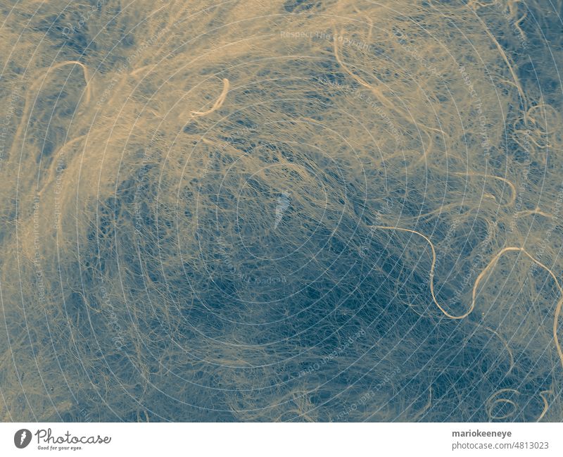 Fisherman's network that can serve as a background fisherman texture pattern wallpaper abstract backdrop design detail blue material thread rough surface