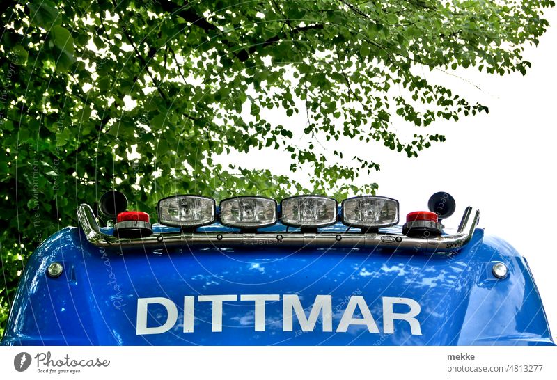 Dittmar turn on the light! Name Name plate Male name first name Man Characters Signs and labeling masculine lorry Truck Transporter Trucker cabin driver's cab
