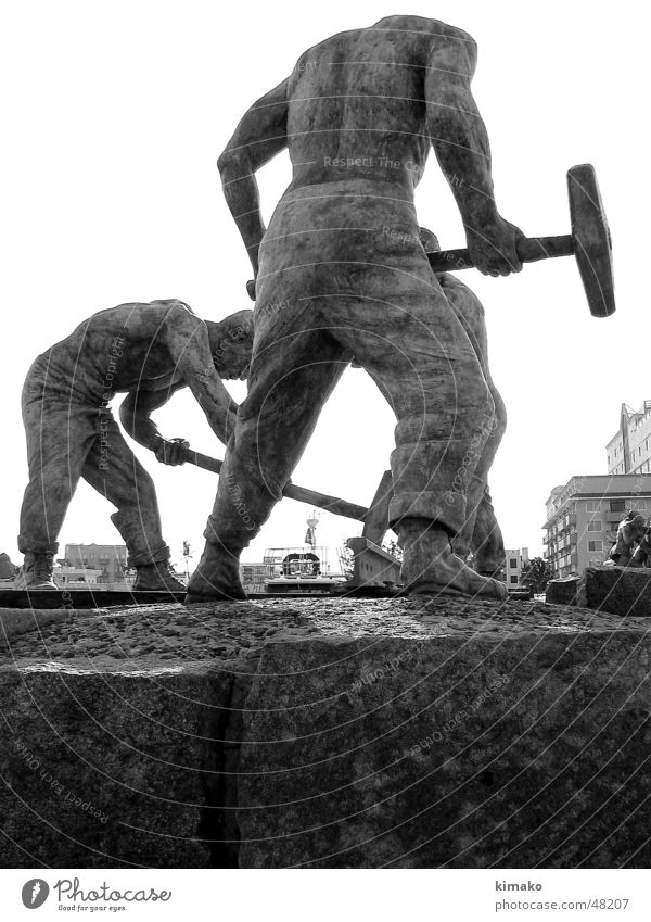 train workers Monument Working man Railroad Man Veracruz Mexico kimako