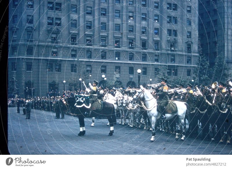 A Military Parade in Chile in the 1950's Horses Music South America Pomp and Chivalry Dramatic