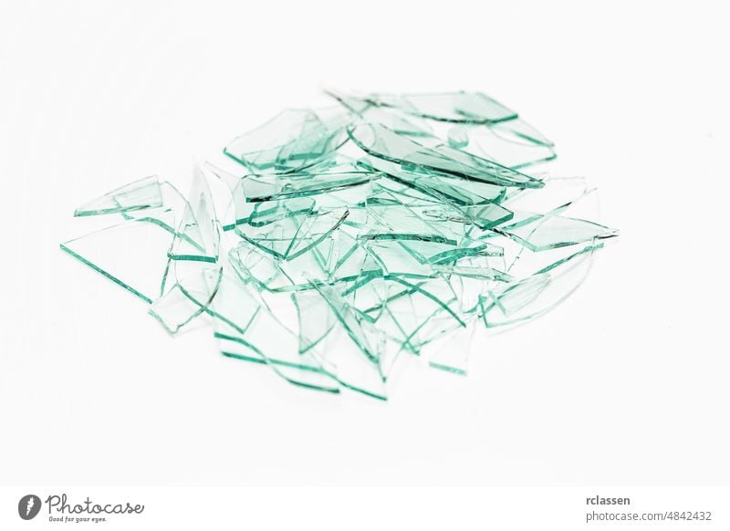 Broken and Shattered Glass Pane Stock Image - Image of crime