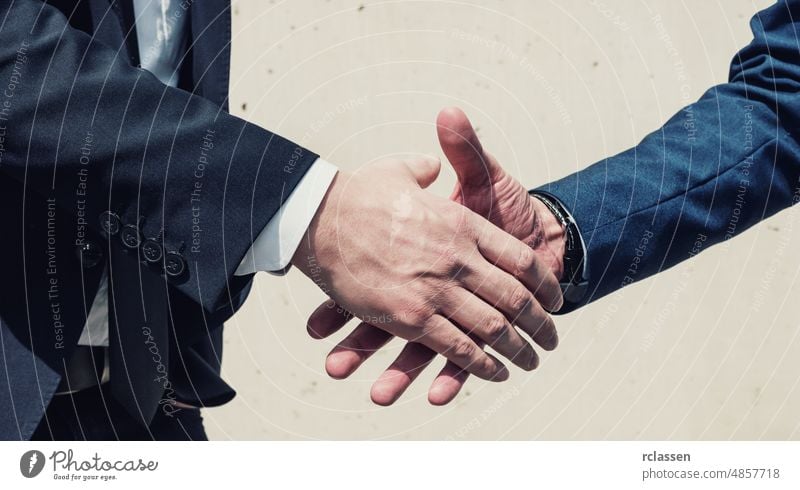Business People. Successful Business Partner Shaking Hands in th