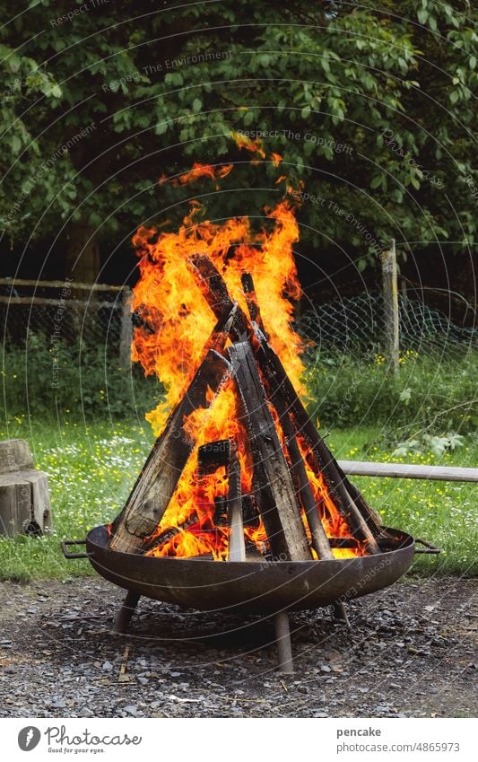 nightlife | campfire romance Fire Flame Night Warmth Light Burn Fireplace Wood Hot romantic Blaze Embers ardor
