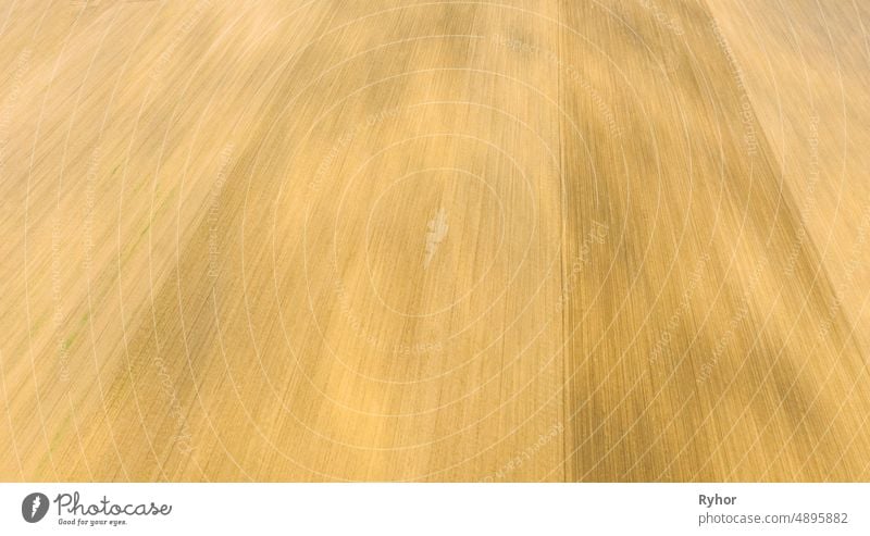 Empty Rural Field Landscape. Agricultural Spring Field. Aerial View. Natural Farmland Background, Backdrop abstract aerial aerial view agricultural agriculture