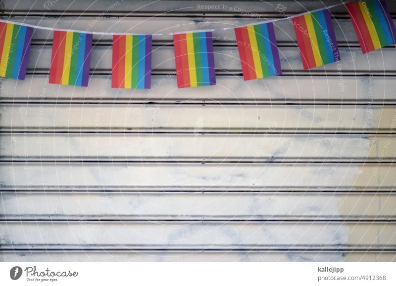 variegated gay Homosexual Multicoloured Colour Light Rainbow Symbols and metaphors Transgender Equality colourful LGBTQ Colour photo Flag Blue Pride Tolerant