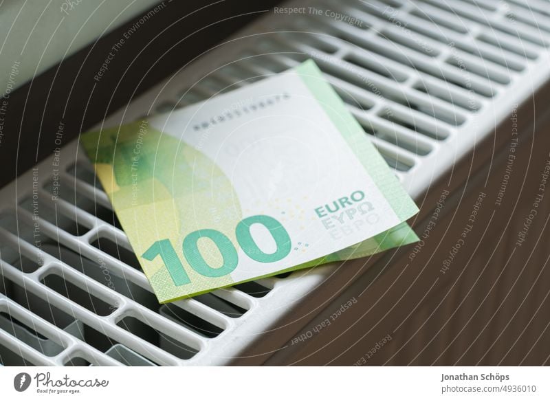 Heating costs rising, a hundred euros on the heating because of high gas prices Gas levy Heating cost comparison Money Heating cost calculation Heating bill