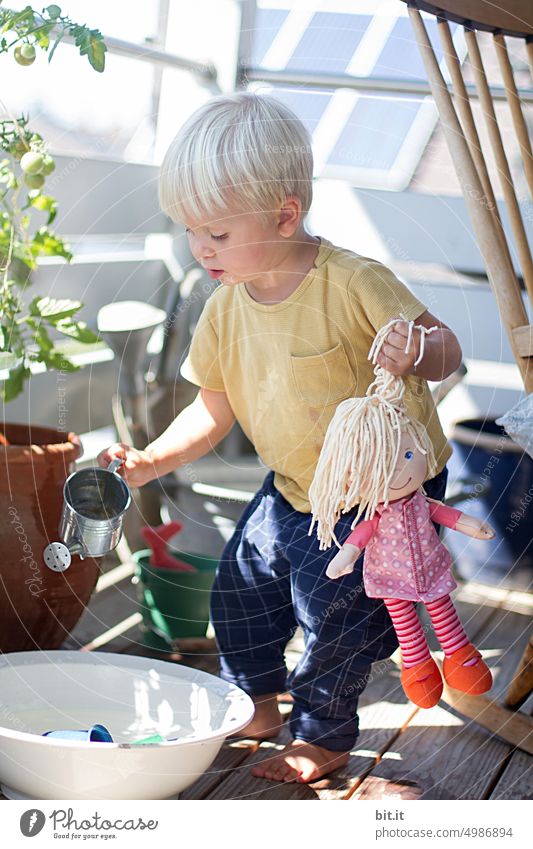 Packer III Child Cast Watering can Doll To hold on stop Garden Gardening Terrace Balcony youthful Toddler