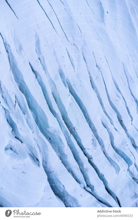 Textured massive ice cap as abstract background glacier nature texture slope geology surface scenery formation shape rough vatnajokull iceland wild season
