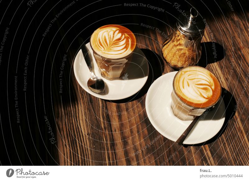 Caffè Espresso Glass Glasses Table Beverage Caffeine Bistro Sidewalk café Sugar Milk