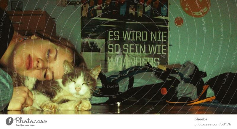It Will Never Be Like This Somewhere else Cat Backpack Poster fm4