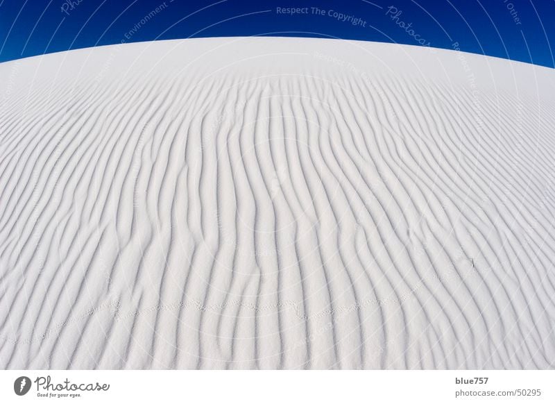 white sand White Gypsum sand Sky Waves blue Sand