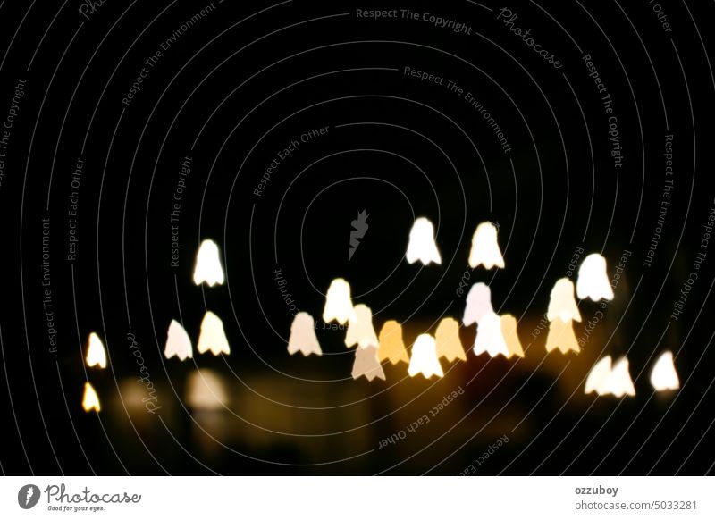 Blurry lights of ghost effect for halloween. Background, bokeh effect. horror spooky illustration fear night spirit october evil mystery dark holiday symbol