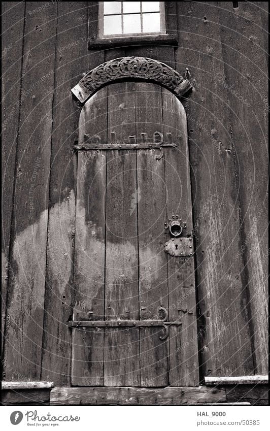 stavkirke portal 2 Gray scale value Wood Portal Window Under Christianity Old Black & white photo Medieval times Door Gate Religion and faith Derelict