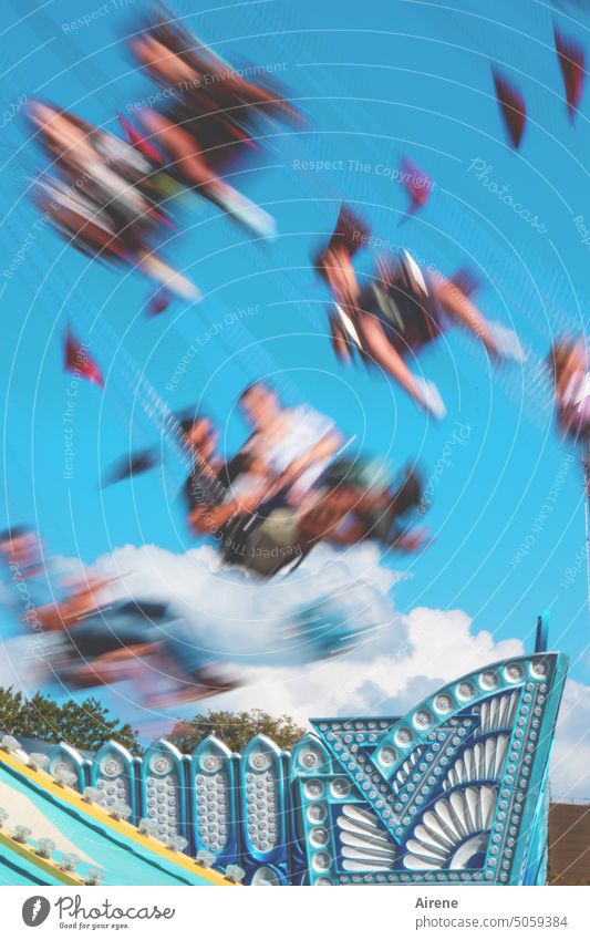 twister Chairoplane Flying Happiness Tall Rotation Amusement Park Theme-park rides Joie de vivre (Vitality) Fear of heights folk festival Wheel Circle