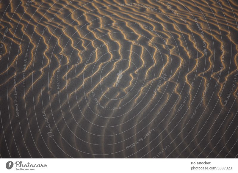 #A0# Formation in desert sand Desert desert landscape Sand Sandy beach sandy Grain of sand Sandbank Sanddrift Structures and shapes Pattern Nature Beach