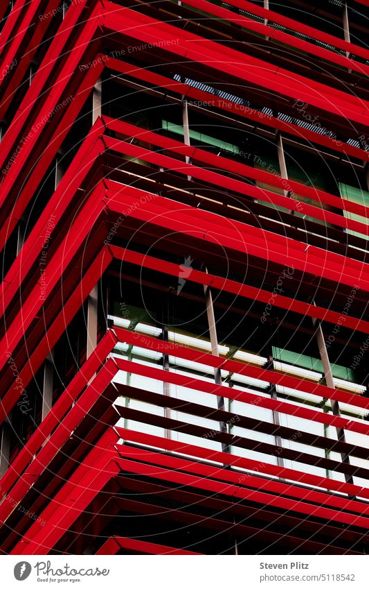 A house with a red facade Architecture Facade Cladding Red Berlin