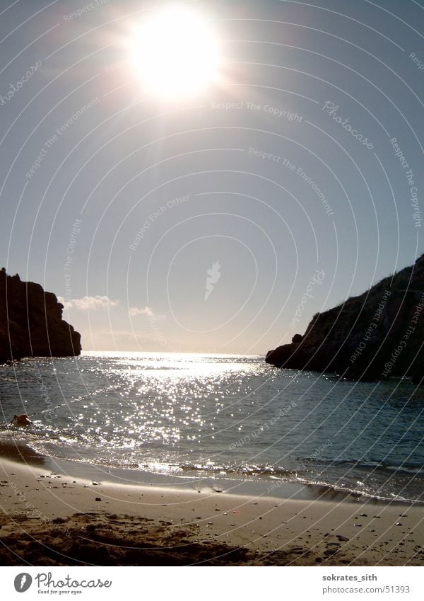 gate to the sea Beach Ocean Vacation & Travel Majorca Waves Sand Sun Sky