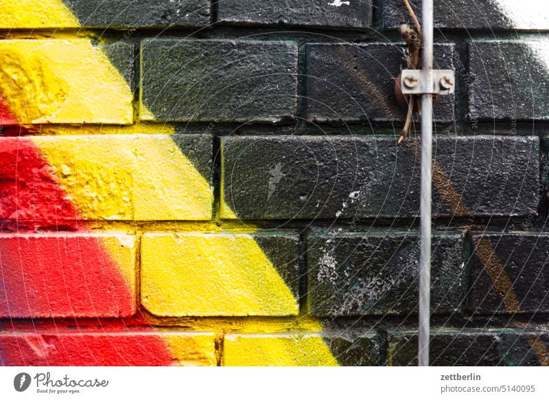 Belgium Abstract Remark Term embassy Colour sprayed graffiti Grafitto illustration Art Wall (barrier) Message message Slogan pavement painting policy