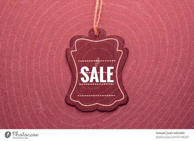 sale on the red price tag, red mockup red tag red color red background object market shopping buy icon symbol label business black friday sales discount font