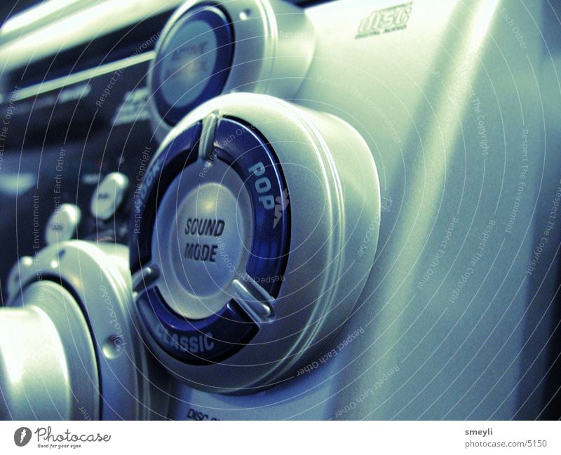 pop classics Buttons Hi-fi Electrical equipment Technology Music Sound Macro (Extreme close-up) Silver technical
