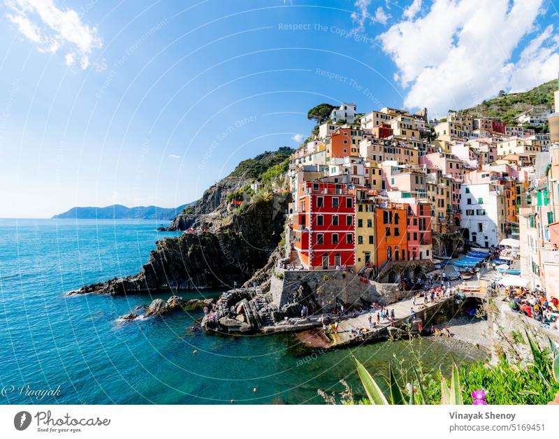 Cinque Terre Village Coast coastline Italy Tourism Europe Water SEA scenic Vacation & Travel adobe Nikon Photography Landscape