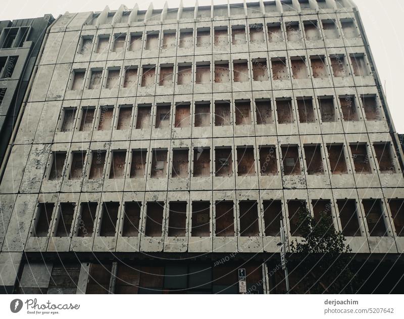 Abandoned building complex in New Zealand. abandoned building Deserted Architecture Old Derelict Transience Manmade structures Facade Change Gloomy Window