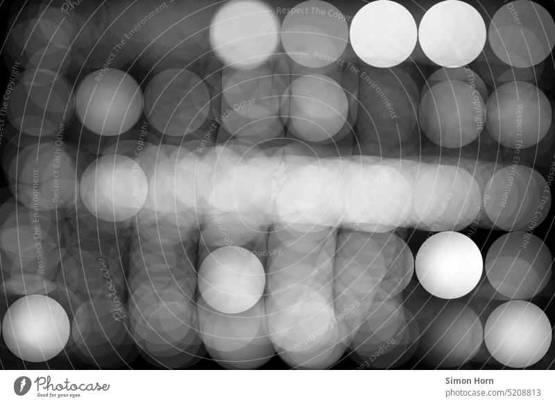 Light dots, blurred brightness illustration Contrast Background picture Grow hazy circles Abstract Pattern Arrangement Muddled Spheres Effect Influence