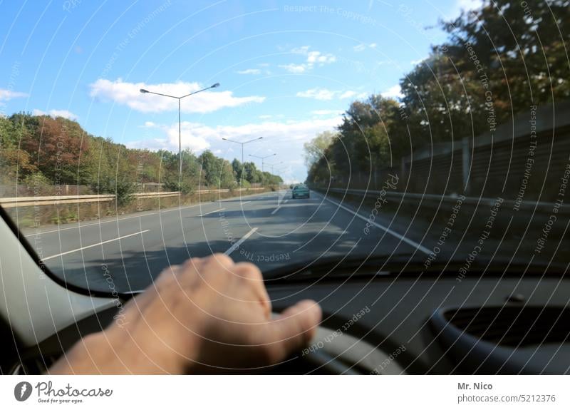 Borderline | Taking photos while driving Steering wheel Car car automobile Motor vehicle Car driver Driver Hand Street Transport Driving Vehicle Motoring