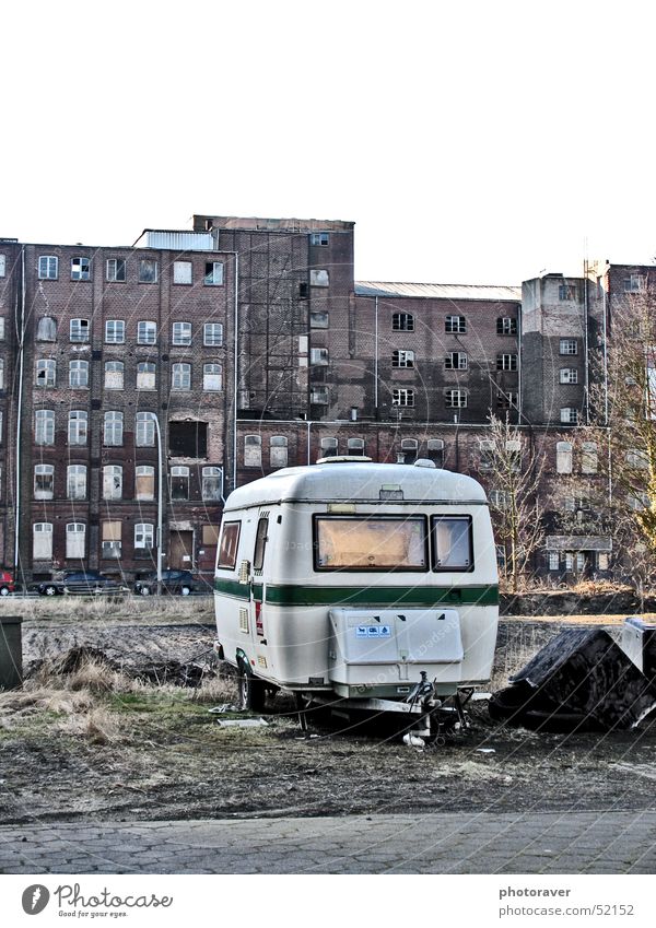 The Dutch are here:-) Caravan Retro Old-school Ghetto Ruin Sofa Broken Window ruienen Loneliness Dirty