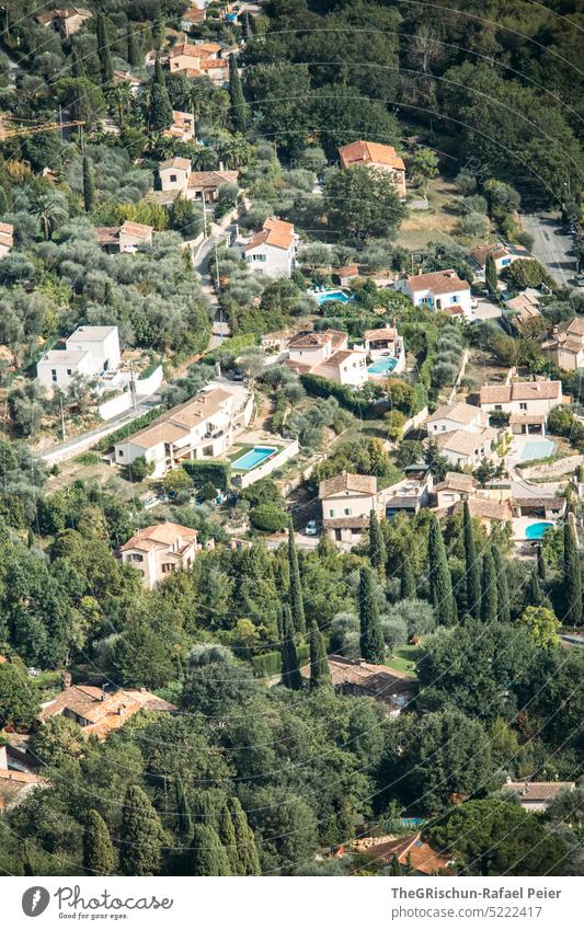 Pools and houses in the Côte D'Azur pool Water House (Residential Structure) Luxury holidays residence Vacation home Vacation & Travel Summer Tourism Ocean