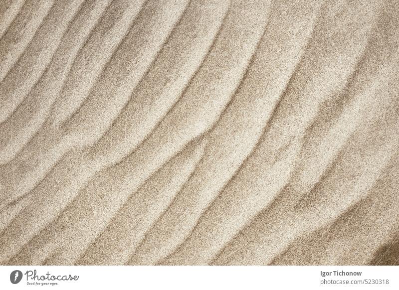 Sand pattern, interesting abstract texture from sand tune on cape verde. ripple desert sanddune nature beach textured wave yellow brown dry copyspace lines