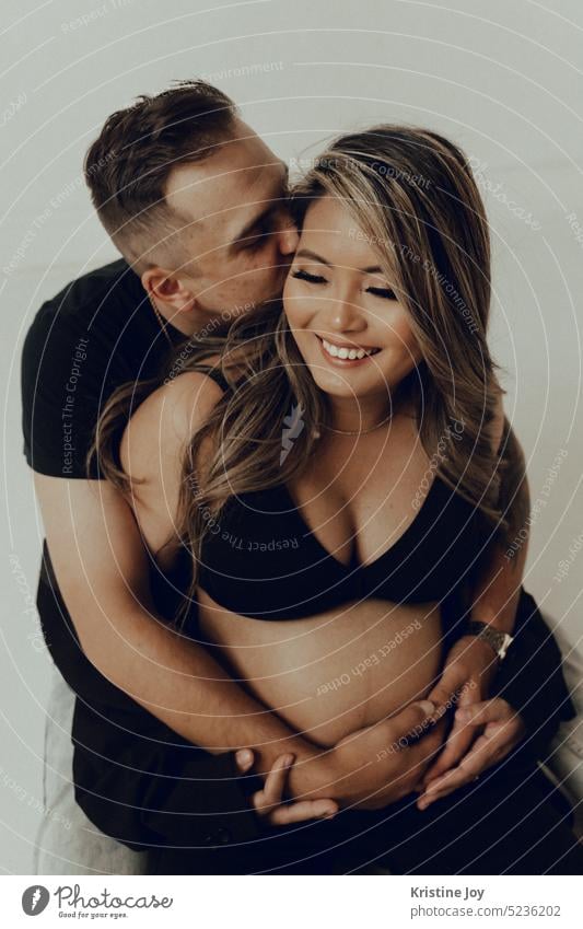 Pregnant wife and husband maternity picture Husband family pregant pregnant woman pregnancy Family & Relations Woman expecting parenthood Love belly Wife